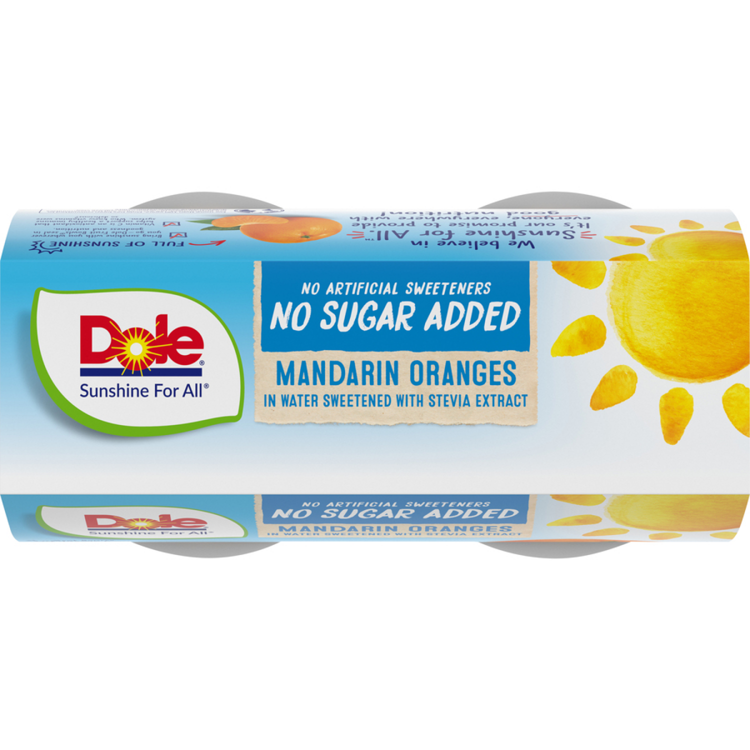 slide 6 of 6, Dole Mandarin Oranges, No Sugar Added, 4 ct