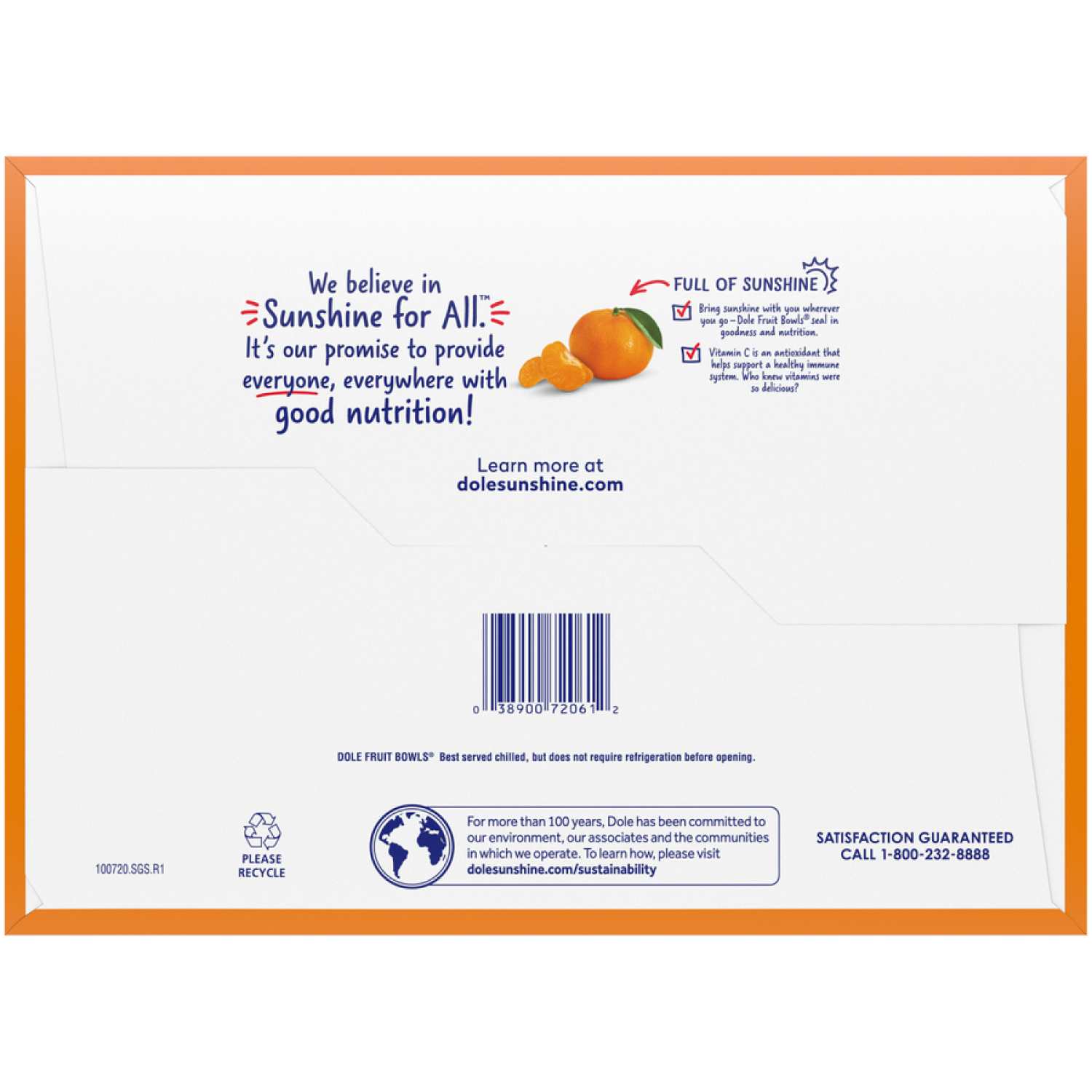 slide 3 of 6, Dole Mandarin Oranges In 100% Fruit Juice, 12 ct; 4 oz