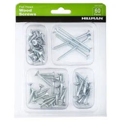 Hillman Flat Head Wood Screws