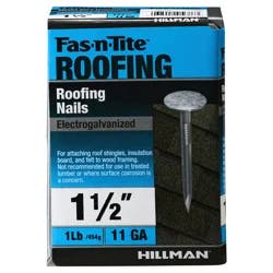 Hillman Galvanized Roofing Nail 1-1/2"