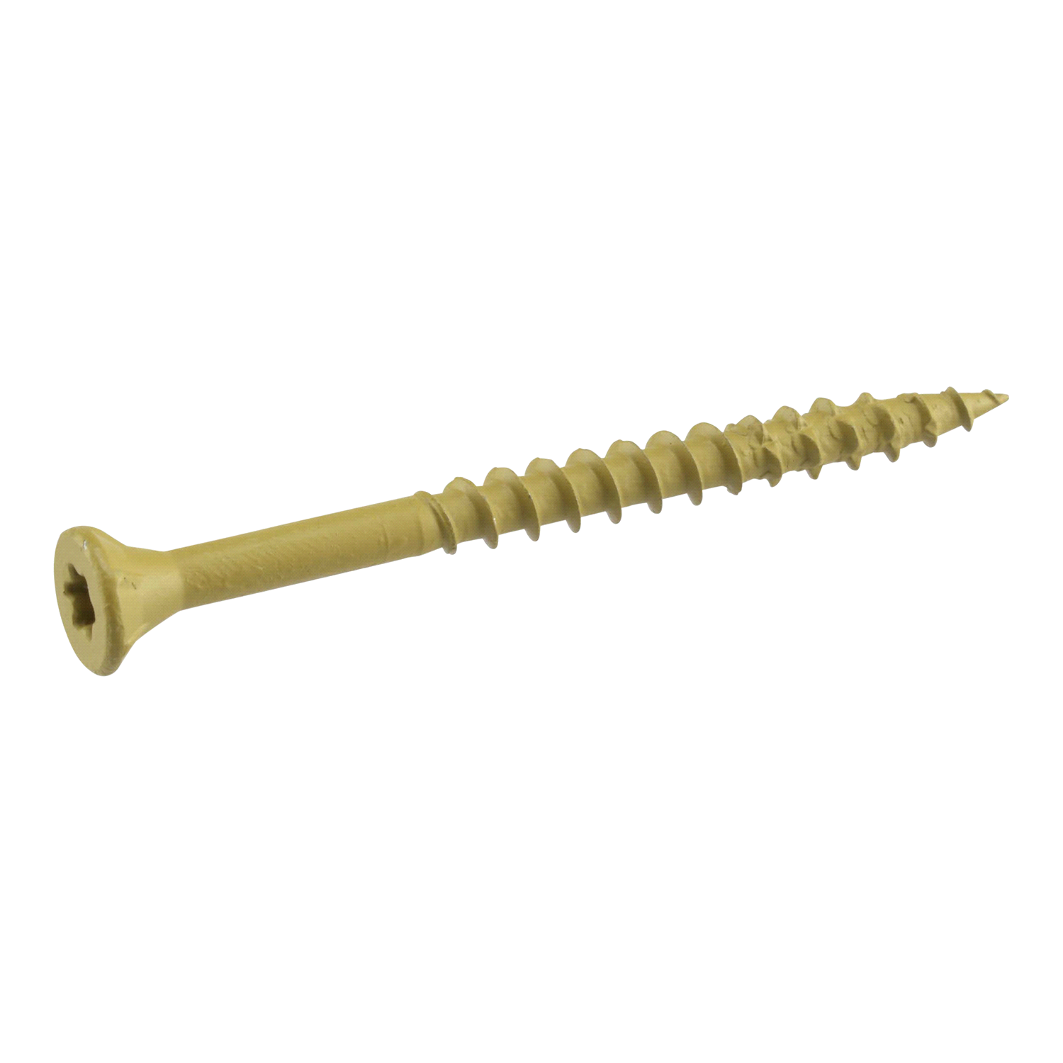 slide 2 of 5, Deck Plus Tan Wood & Fence Screws 125 ea, 125 ct