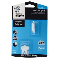 High & Mighty Picture Hangers, 2 Sets