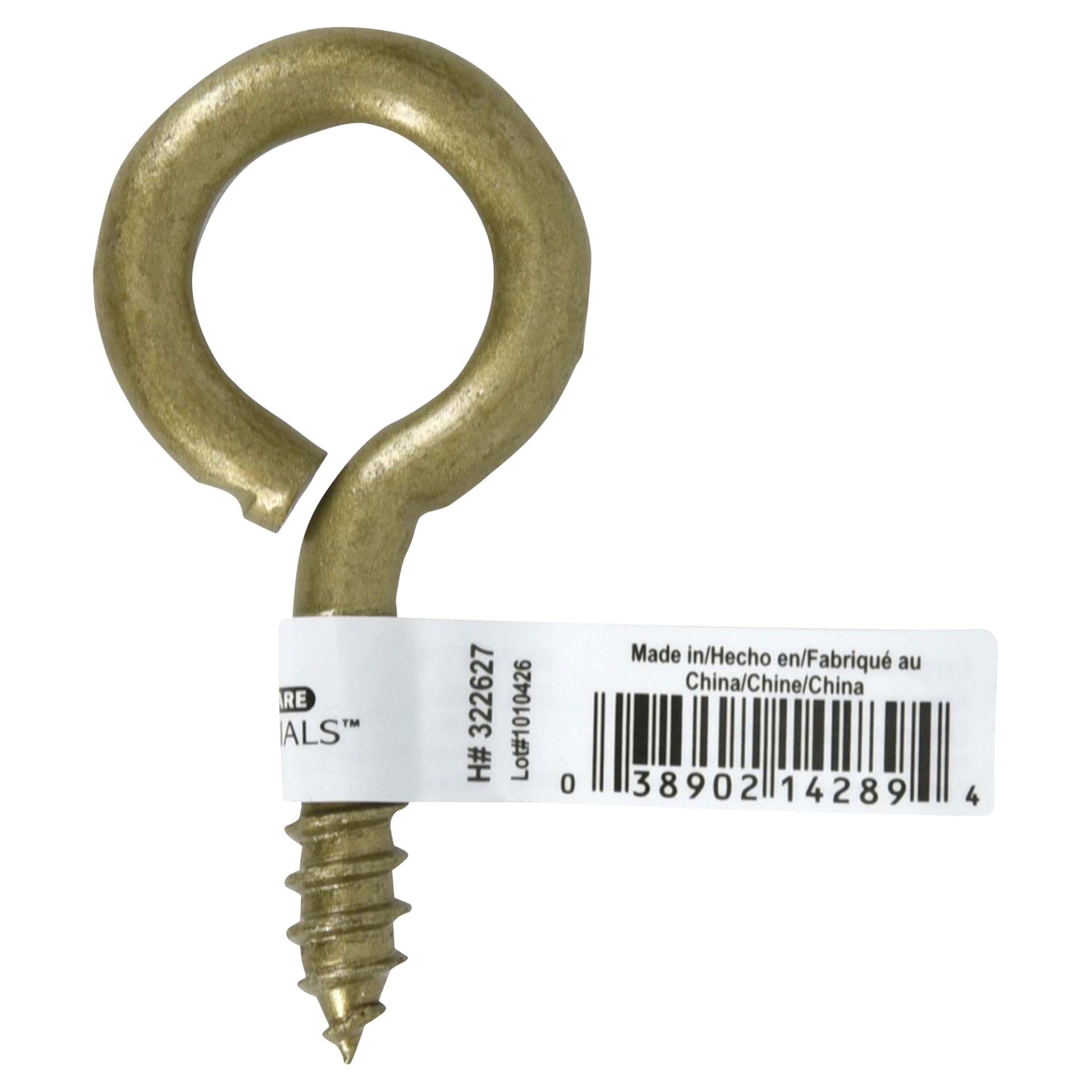 Hillman Durasteel Screw Eye.307x27/8" per pack 1 ct Shipt