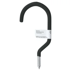 Hillman Heavy Duty Vinyl Coated Bike Hook Safe Working Load per pack