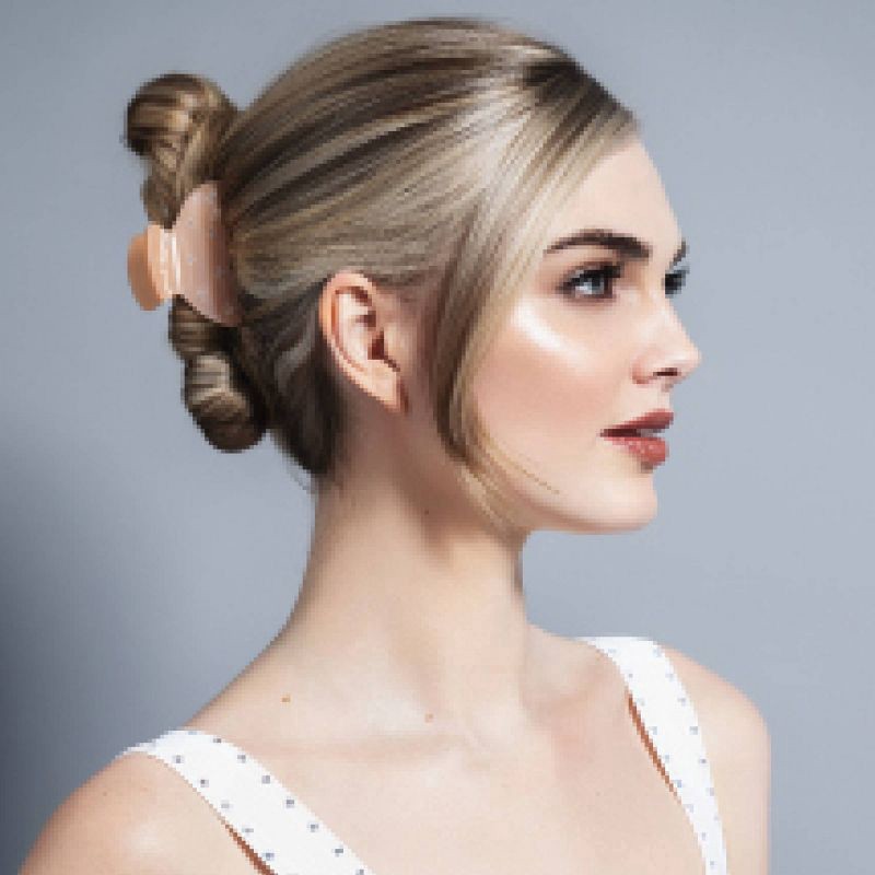 slide 7 of 7, The Hair Edit Star Studded Clips - 2pc, 2 ct