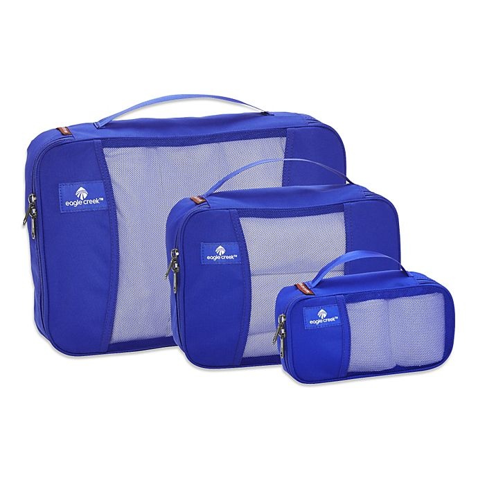 slide 1 of 1, Eagle Creek Pack-It Packing Cube Set - Blue Sea, 3 ct