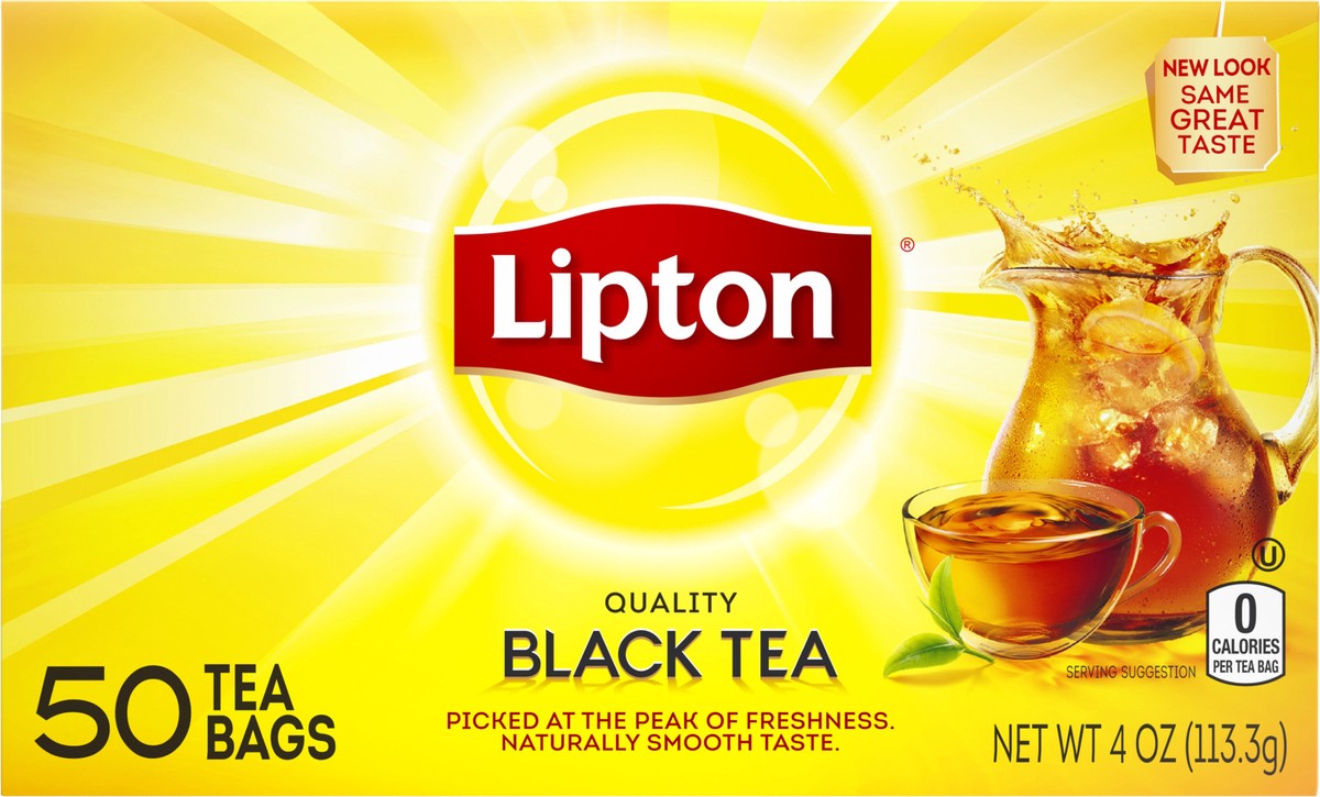 slide 3 of 12, Lipton Tea Bags Black Tea 50 ea, 50 ct