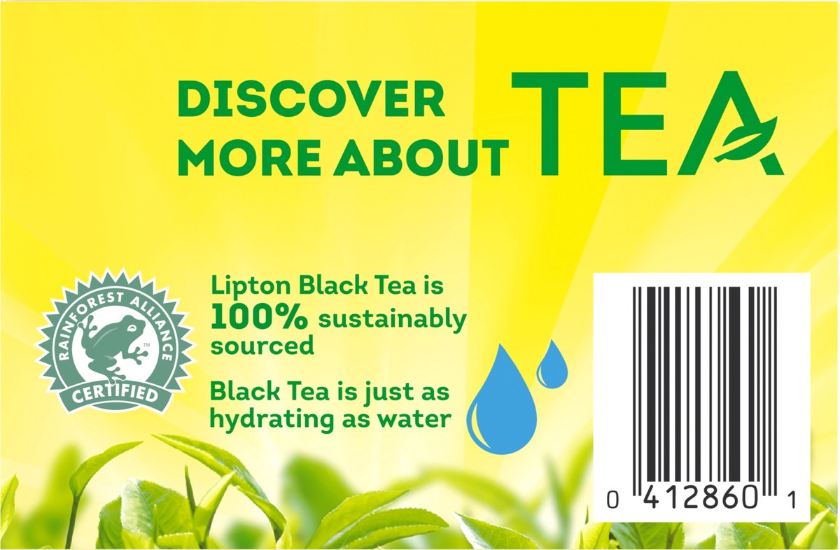 slide 7 of 12, Lipton Tea Bags Black Tea 50 ea, 50 ct
