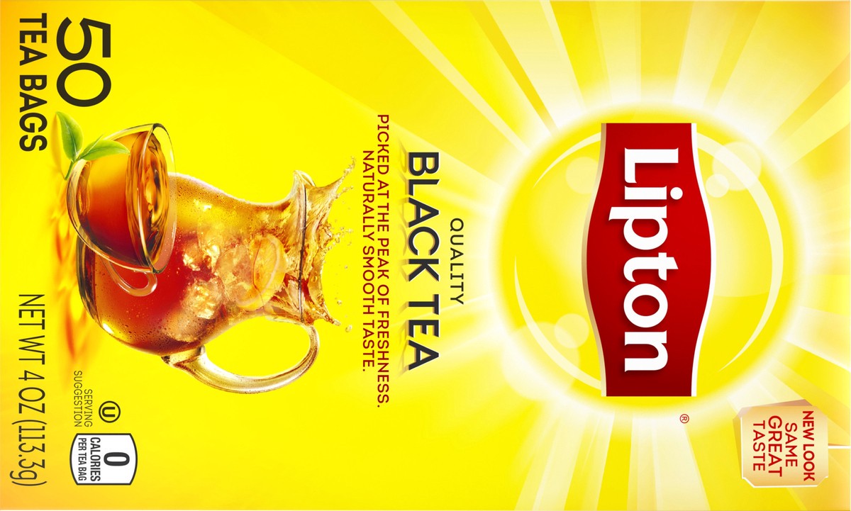 slide 10 of 12, Lipton Tea Bags Black Tea 50 ea, 50 ct