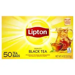 Lipton Tea Bags Black Tea 50 ea