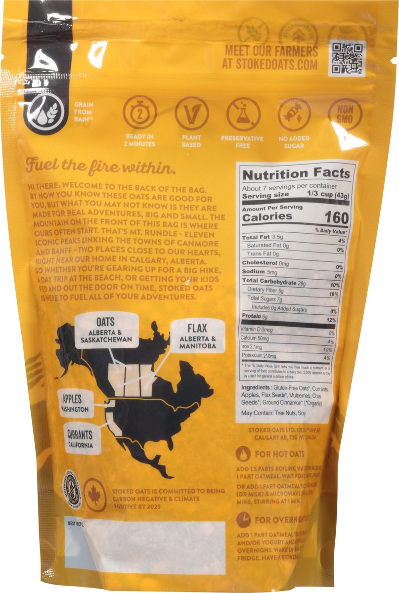 slide 7 of 13, Stoked Oats Oatmeal Buck Wild Blend - 11.3 Oz, 11.3 oz