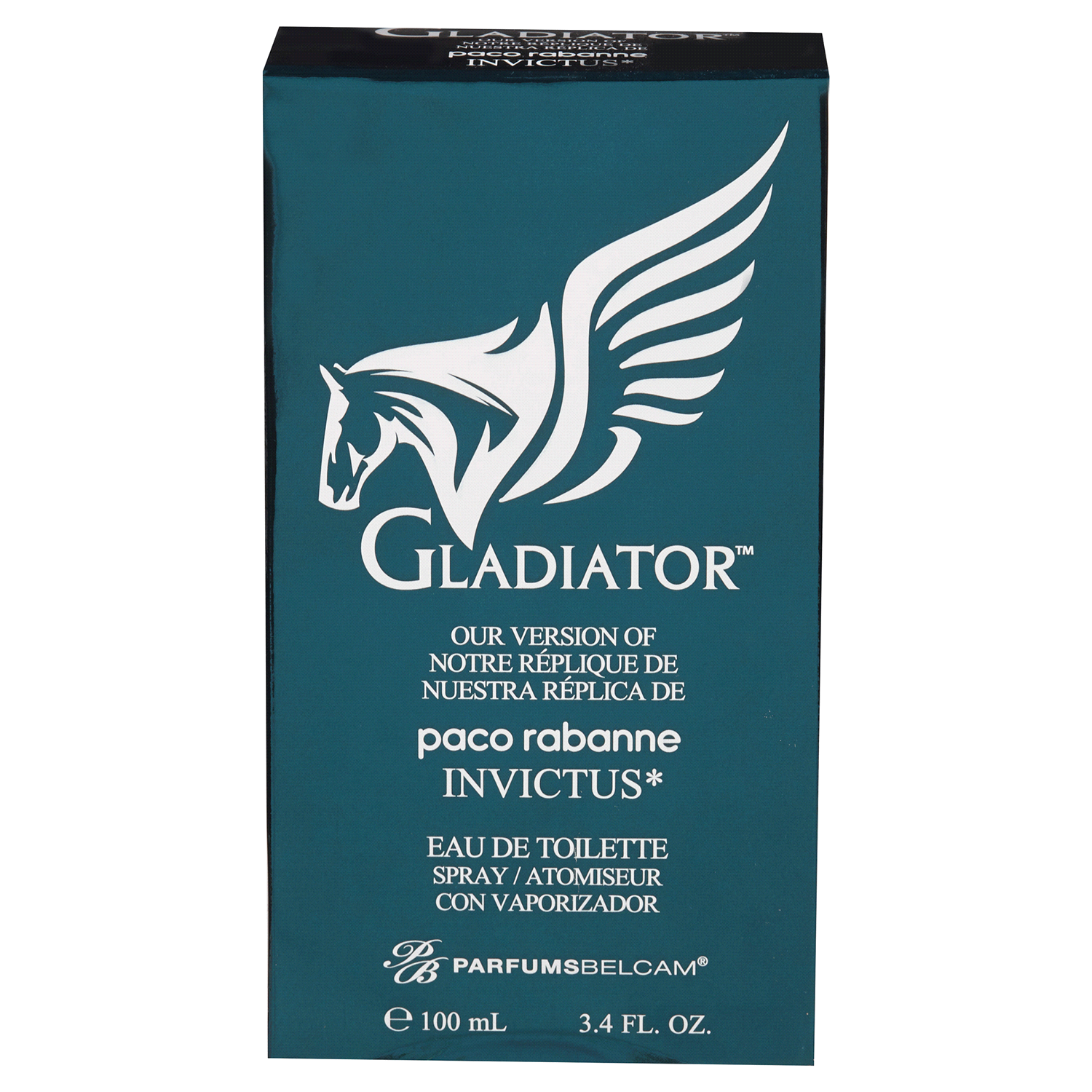slide 1 of 2, Gladiator Body Spray, 100 ml