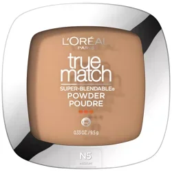 L'Oréal L'Oreal Paris True Match Makeup Super Blendable Oil-Free Pressed Powder - N5 True Beige - 0.33oz