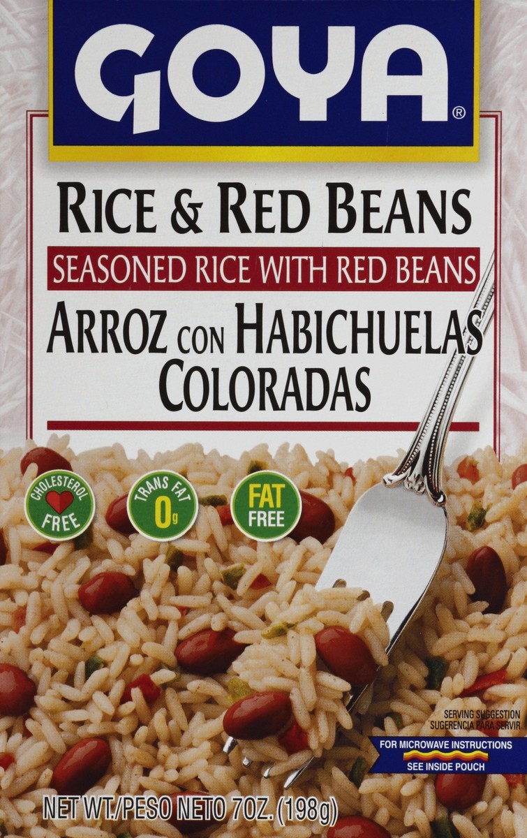 slide 1 of 5, Goya Rice & Red Beans 7 oz, 7 oz