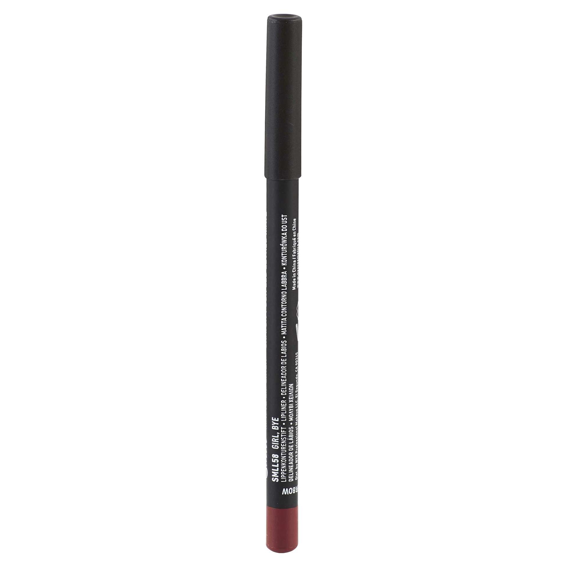 slide 3 of 5, NYX Professional MakeupProfessional Makeup NYX Professional MakeupSuede Matte Lip Liner Violet Smoke, 0.035 oz