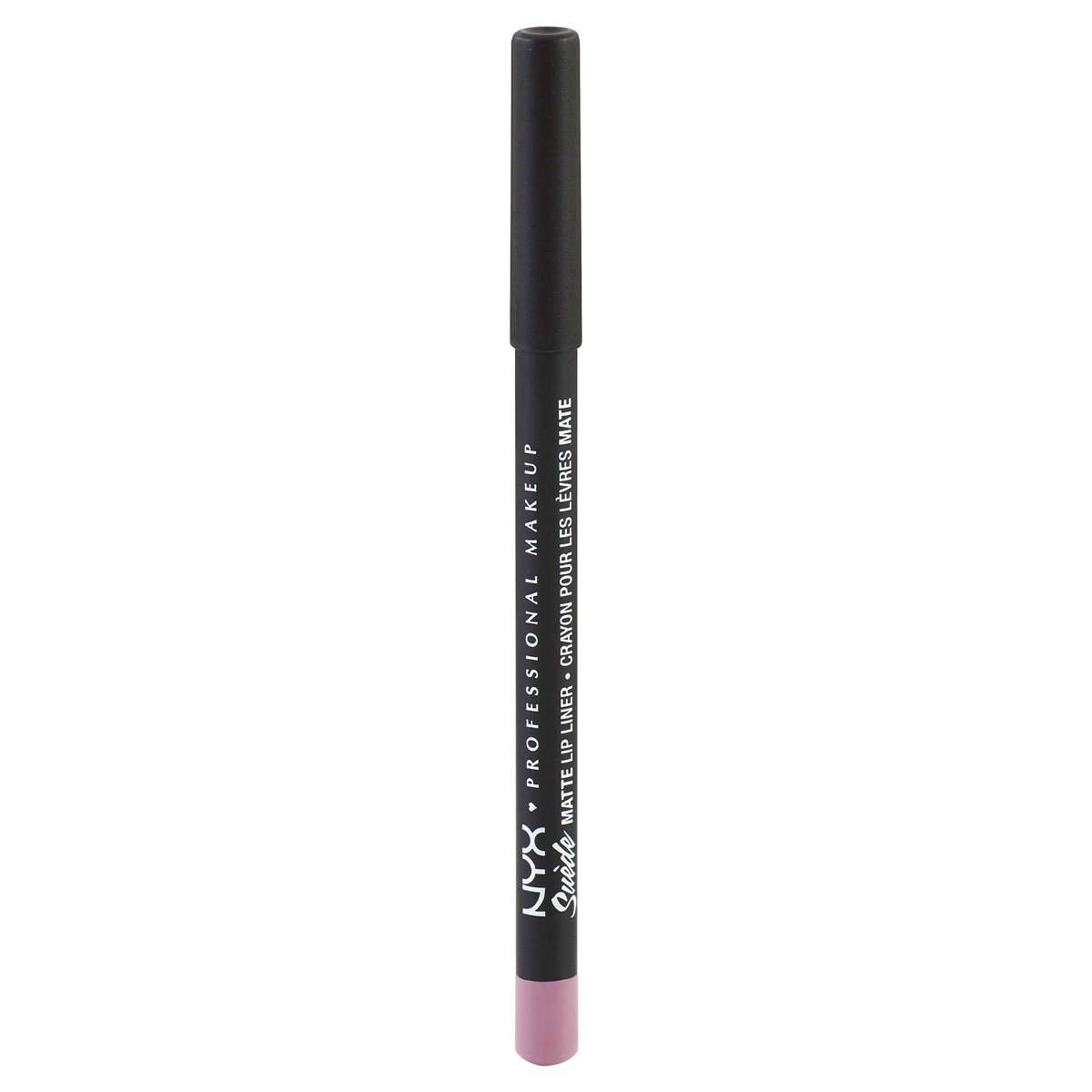 slide 1 of 5, NYX Professional MakeupProfessional Makeup NYX Professional MakeupSuede Matte Lip Liner Violet Smoke, 0.035 oz