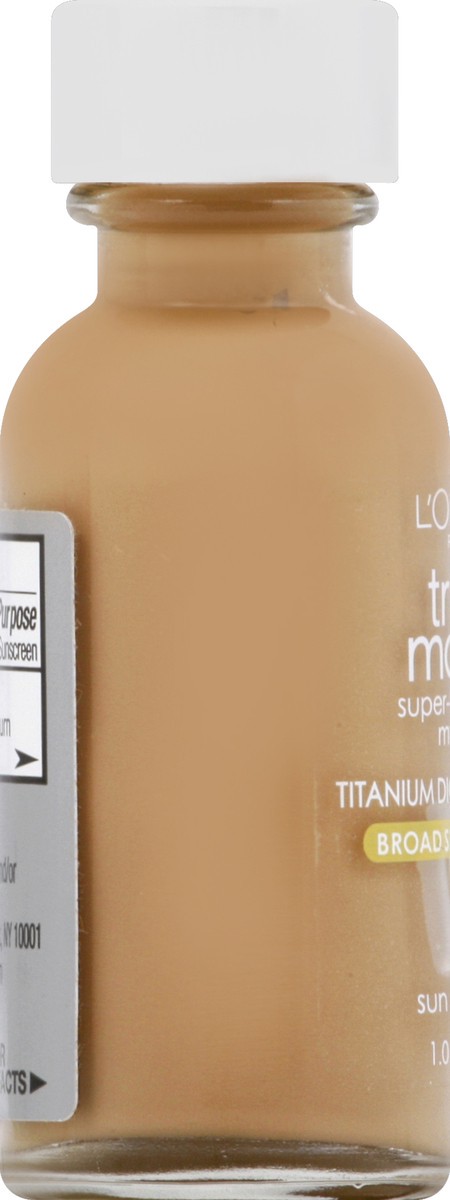 slide 3 of 7, L'Oréal L'Oreal Paris True Match Super-Blendable Foundation Makeup with SPF 17 - W6 Sun Beige - 1 fl oz, 1 oz