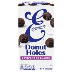 Entenmann's Pop'ems Devil's Food Glazed Donut Holes, 13 oz