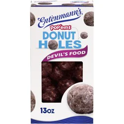 Entenmann's Pop'ems Devil's Food Glazed Donut Holes, 13 oz