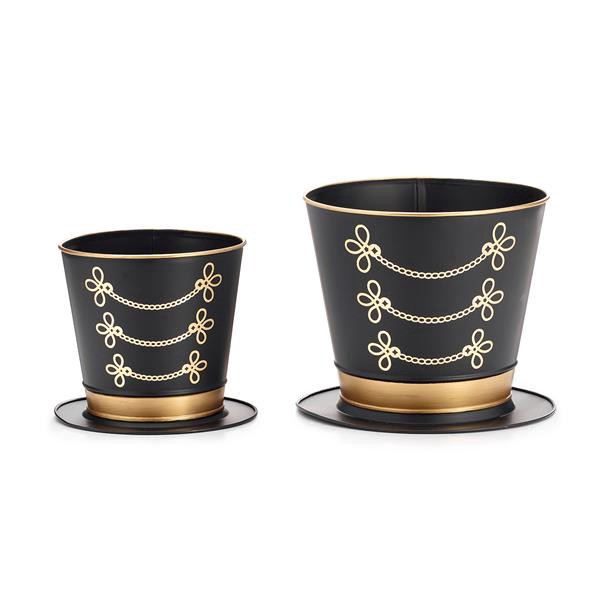 slide 1 of 1, Hy-Vee Nutcracker Soldier Hat Pot Covers Set, 2 ct