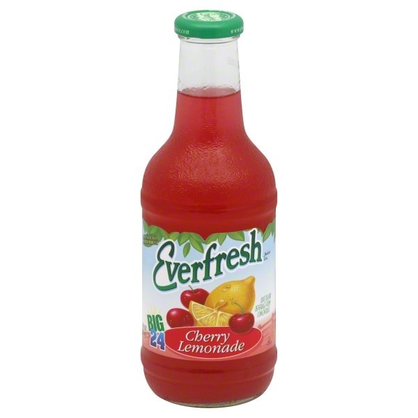 slide 1 of 1, Everfresh Cherry Lemonade - 24 oz, 24 oz