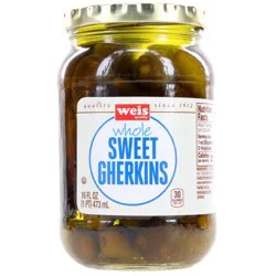 Weis Quality Sweet Whole Gherkins