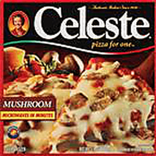 slide 8 of 8, Celeste Mushroom Pizza, 5.6 oz