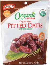 Mariani Organic Pitted Dates 8 oz Pouch