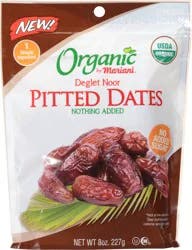 Mariani Organic Pitted Dates 8 oz Pouch