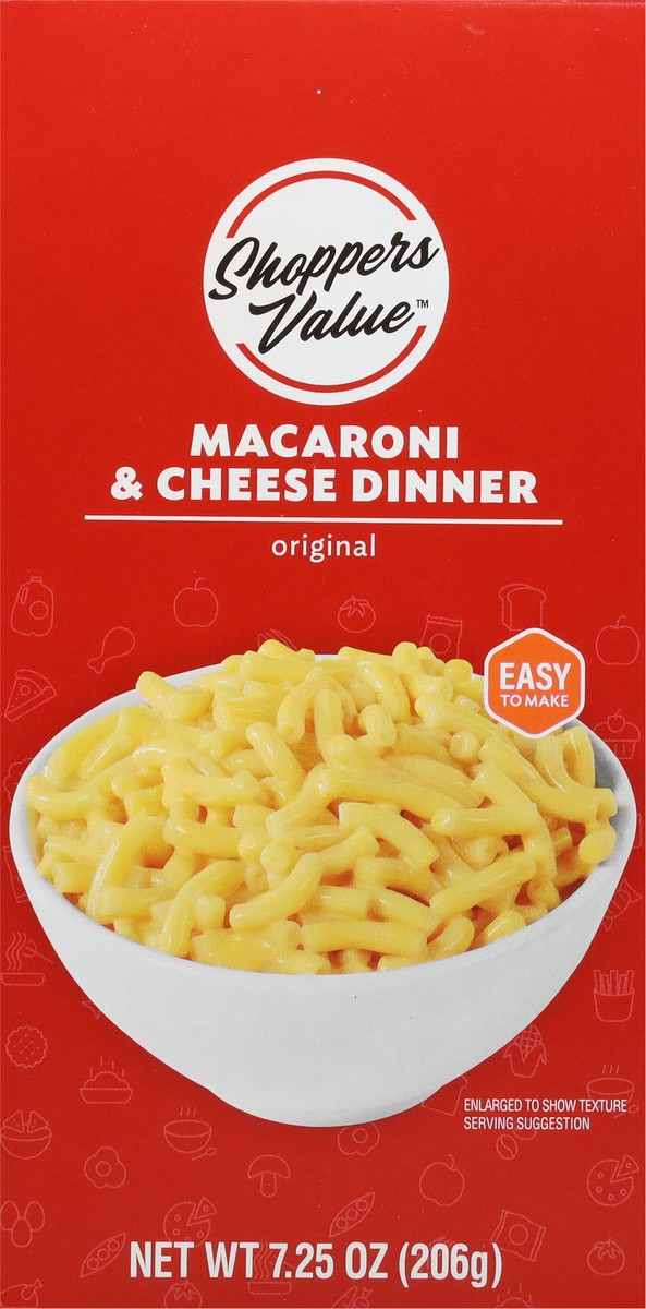 slide 6 of 9, Shoppers Value Macaroni & Cheese, 7.25 oz