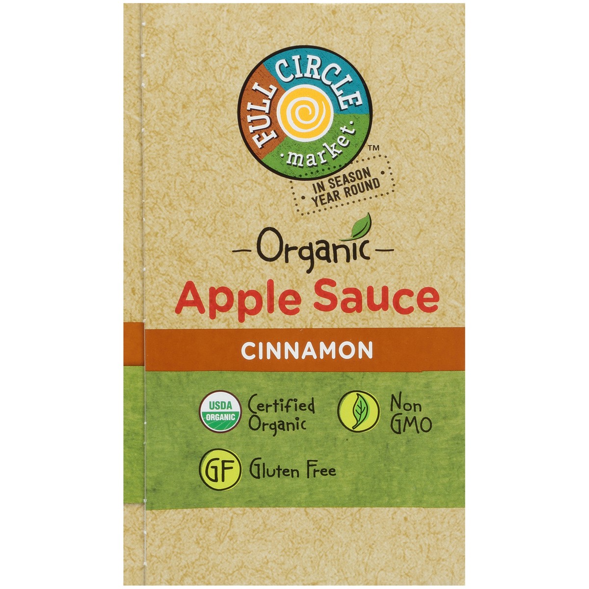 slide 8 of 13, Full Circle Market Cinnamon Apple Sauce - 38.4 oz, 38.4 oz