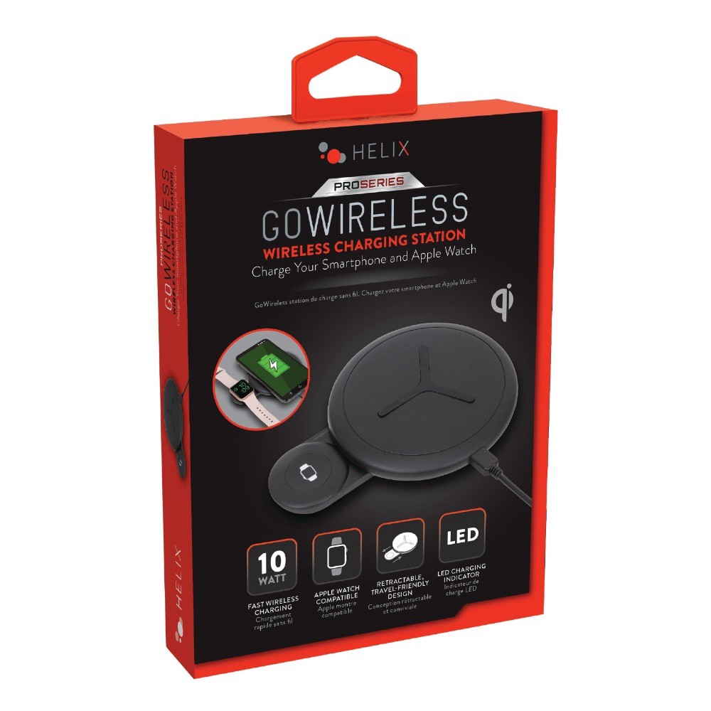 slide 2 of 2, Emerge Technologies 2-In-1 Wireless Charging Station, 1 ct