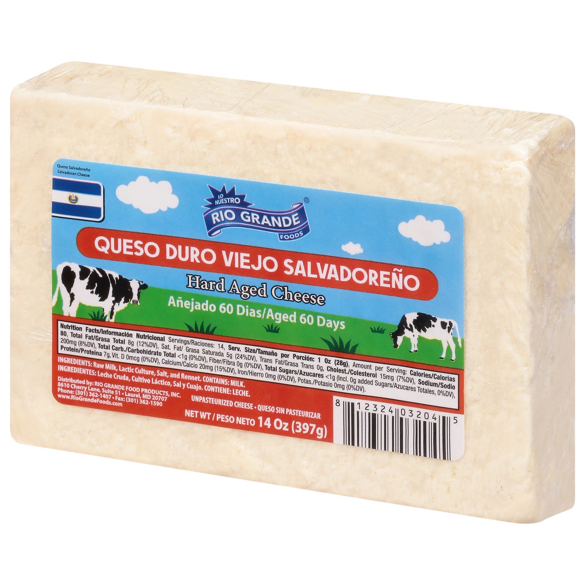 slide 8 of 9, Rio Grande Hard Aged Cheese - 14 oz, 14 oz