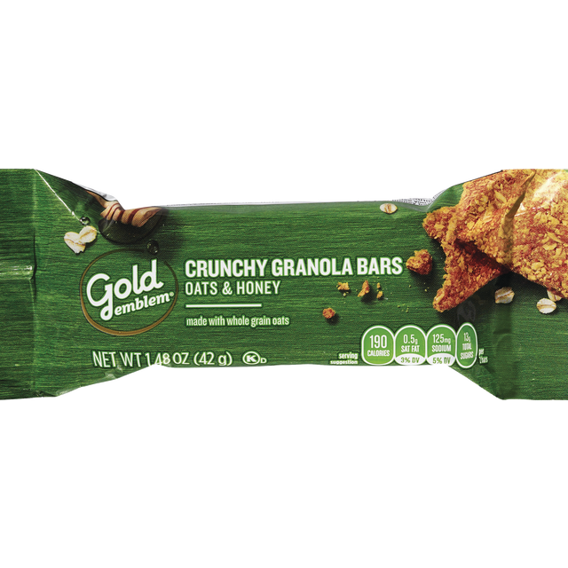 slide 1 of 1, GE Oats And Honey Crunchy Bar, 1 ct