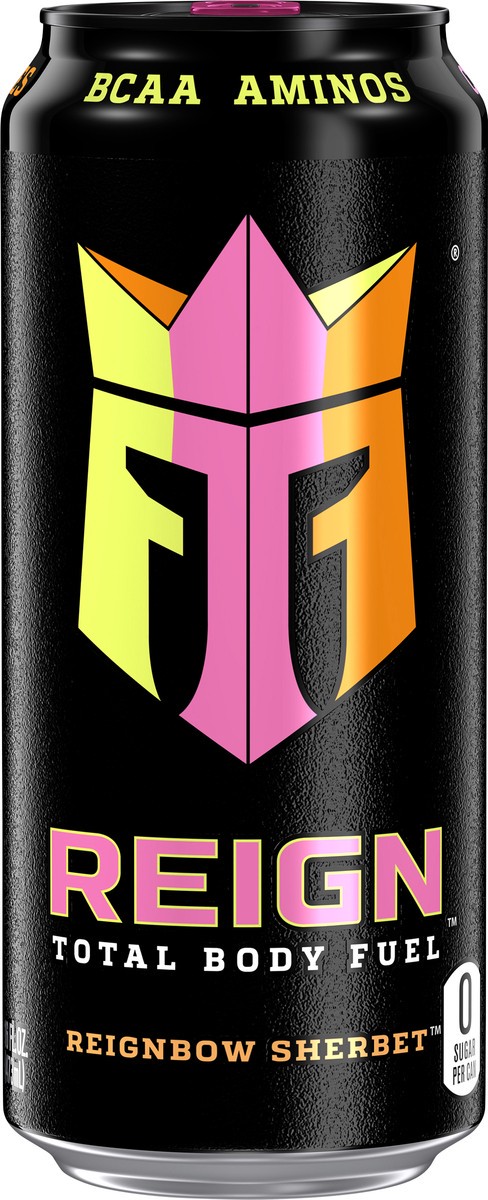 slide 2 of 2, Reign Total Body Fuel Reignbow Sherbet Energy Drink - 16 fl oz, 16 fl oz