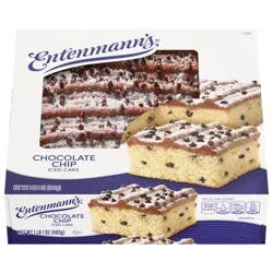 Entenmanns Iced Chocolate Chip Cakes - 17 Oz