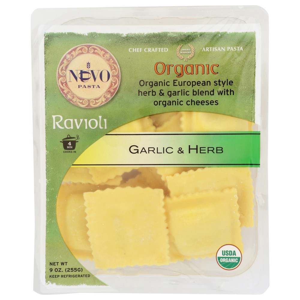 slide 1 of 1, Nuovo Garlic And Herb Ravioli, 