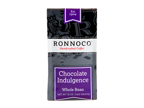 slide 1 of 1, Ronnoco Chocolate Indulgence Coffee, 12 oz