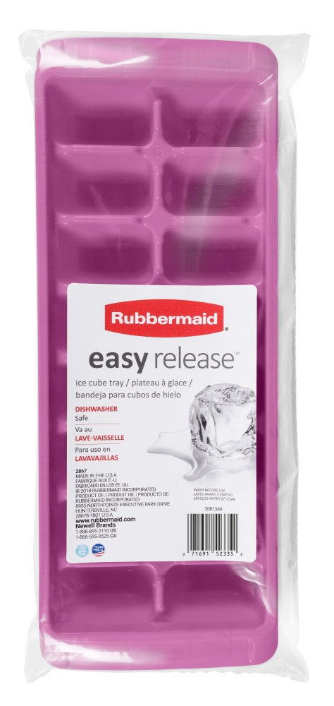 Rubbermaid Ice Cube Tray, Pink 