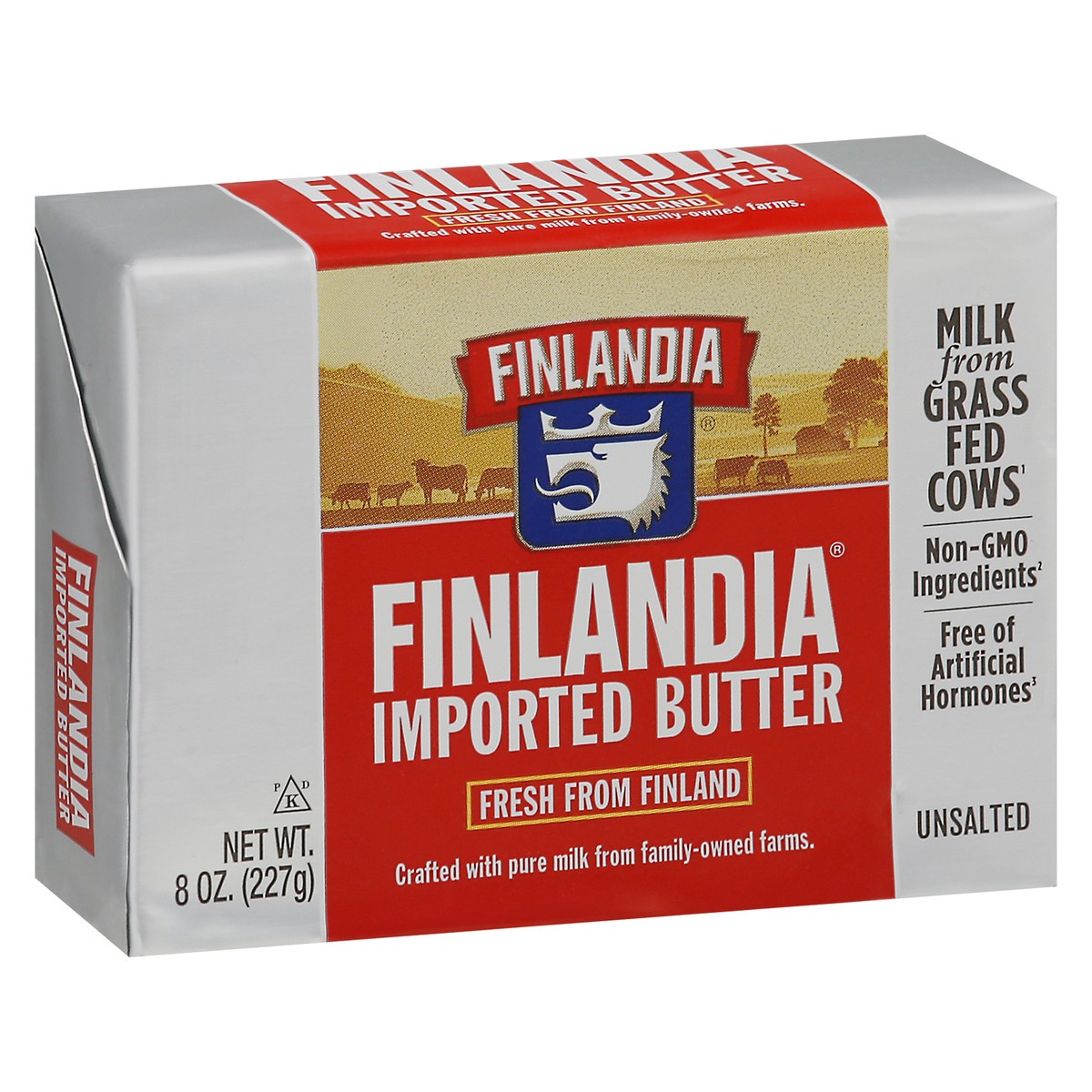 slide 3 of 9, Finlandia Unsalted Butter, 8 oz