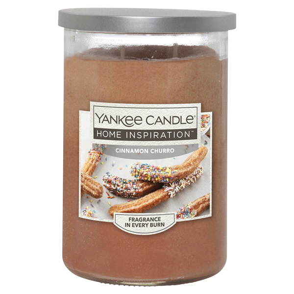 slide 1 of 1, Yankee Candle Home Inspiration Large Tumbler Cinnamon Churro, 19 oz