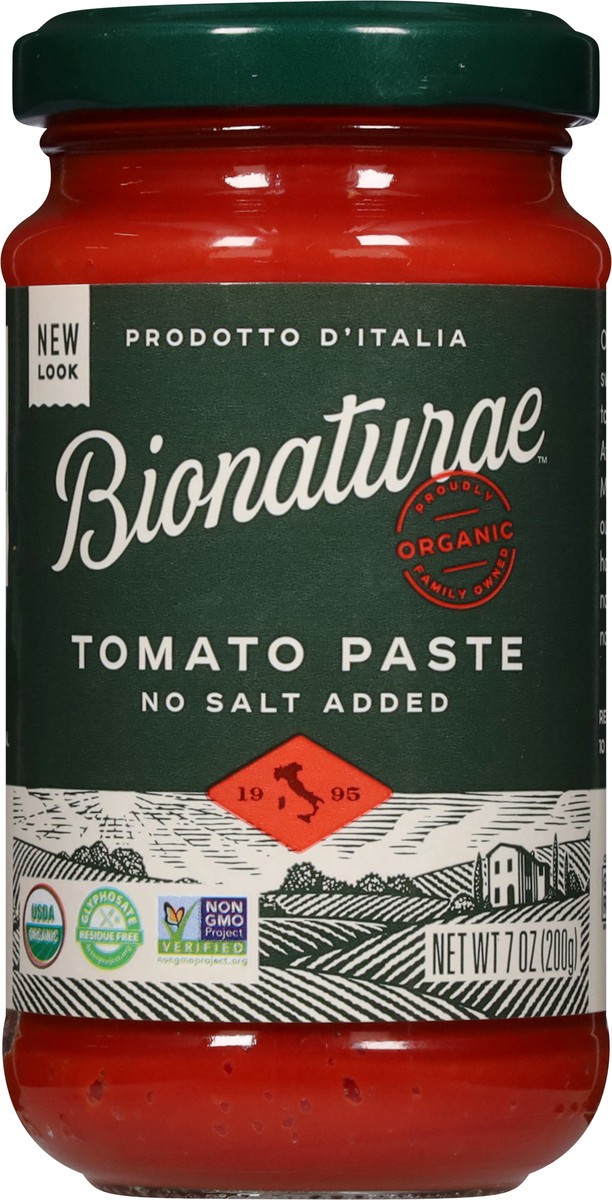 slide 12 of 13, bionaturae Tomato Paste 7 oz, 7 oz