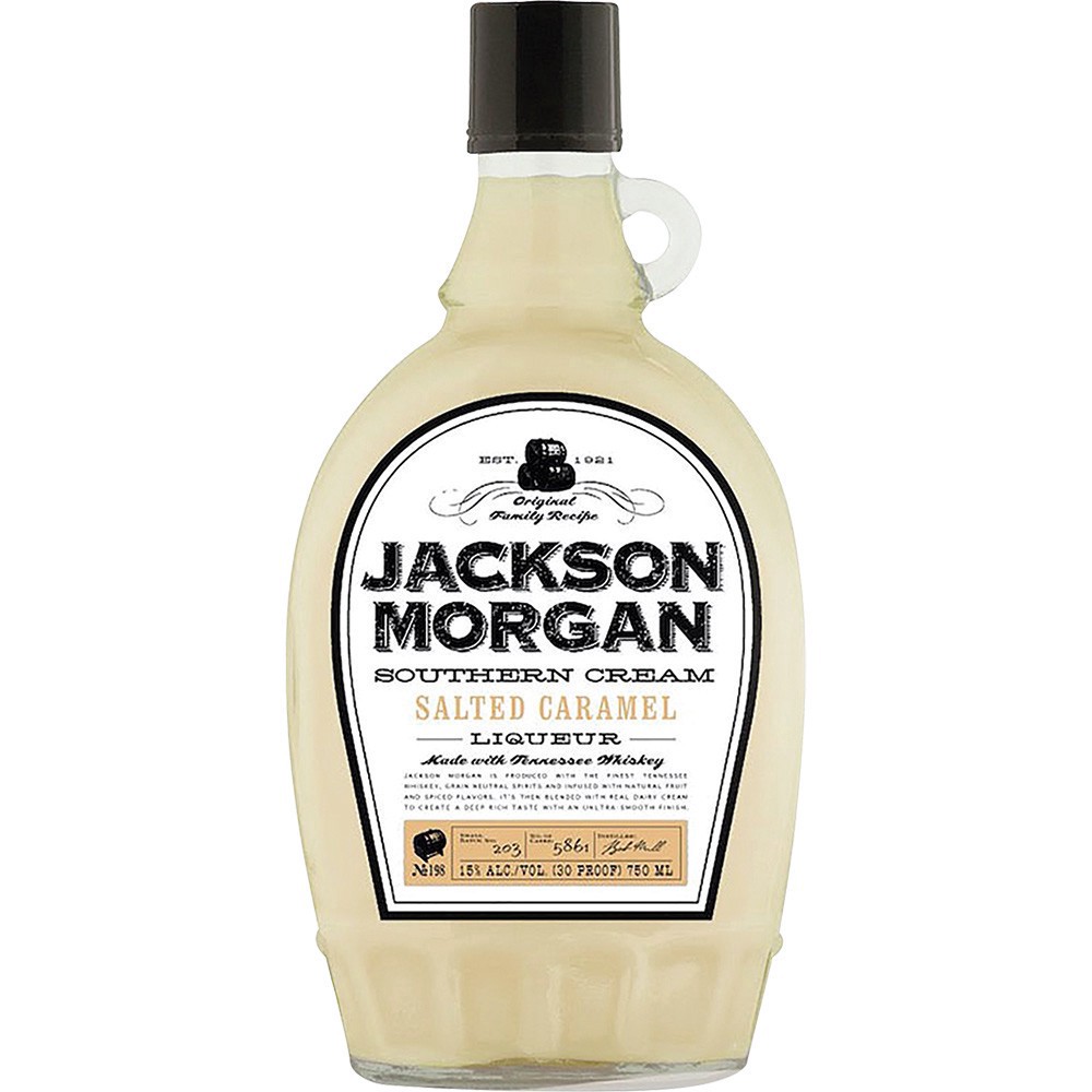 slide 1 of 1, Jackson Morgan Salted Caramel Southern Cream Liquer, 50 ml