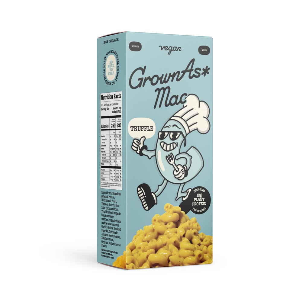 slide 1 of 2, Grownas* Vegan Truffle Mac And Cheese, 6.2 oz