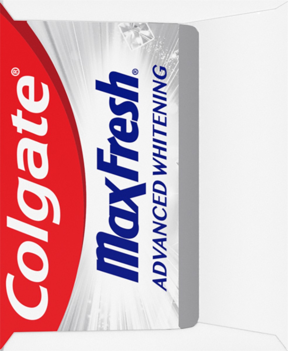 slide 7 of 7, Colgate MaxFresh Advanced Whitening Toothpaste, Clean Mint, 6.3 Oz., 6.3 oz