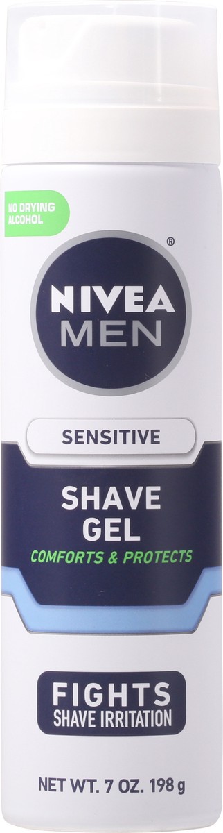 slide 2 of 11, Nivea Men Sensitive Shave Gel 7 oz, 7 oz