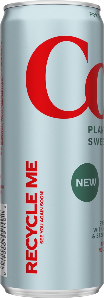 slide 5 of 7, Diet Coke Plant-Based Sweeteners Can, 12 fl oz, 12 fl oz