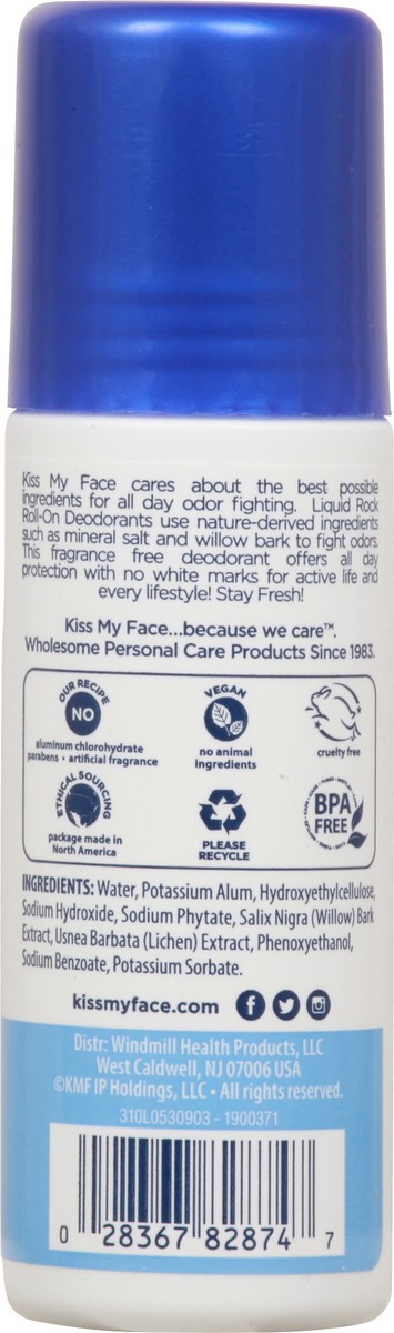 slide 2 of 11, Kiss My Face Unscented Deodrant Rock, 3 oz