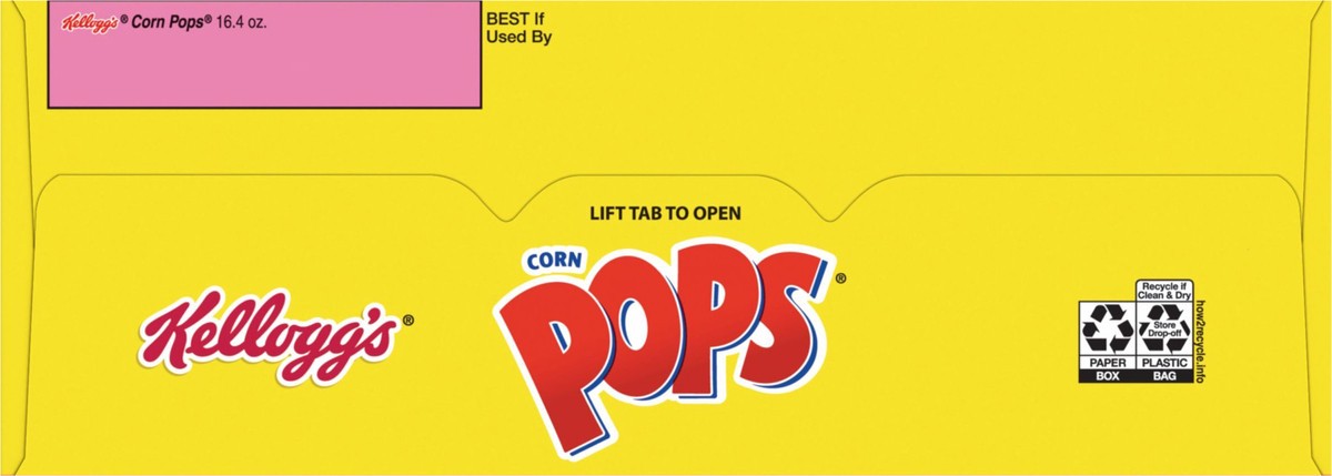 slide 2 of 7, Corn Pops Kellogg's Corn Pops Breakfast Cereal Original, Kids Cereal, 16.4 oz, 16.4 oz