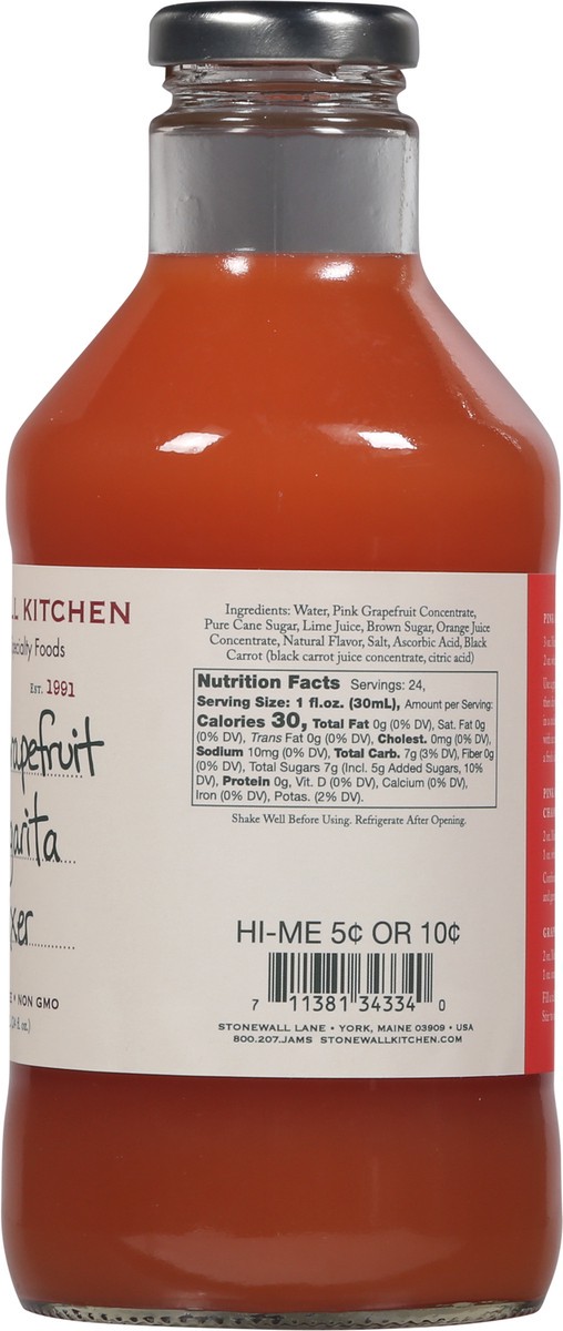 slide 2 of 9, Stonewall Kitchen Pink Grapefruit Margarita Mixer - 24 fl oz, 24 fl oz